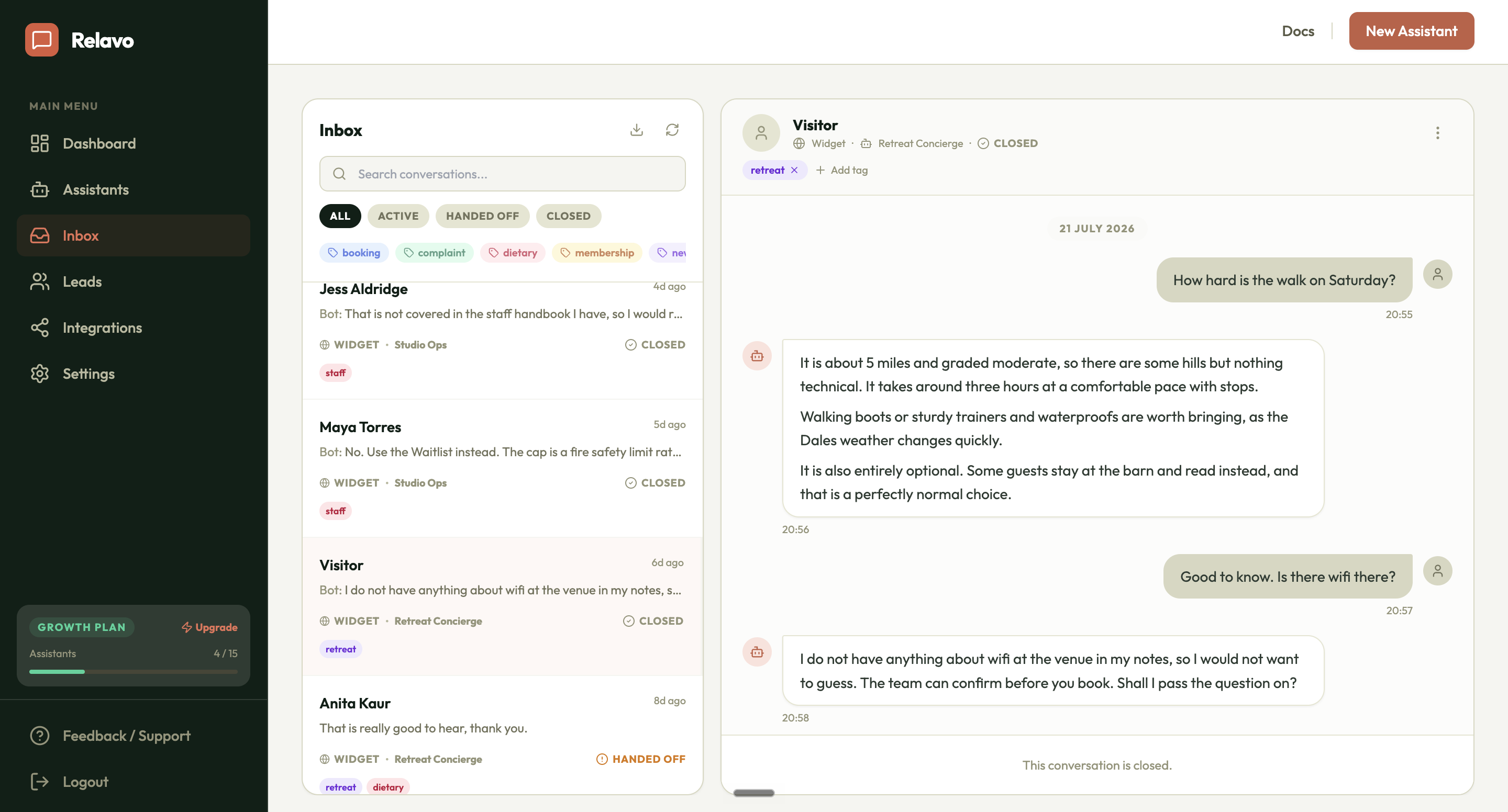 Relavo screen 1